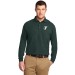 Mens Silk Touch™ Long Sleeve Polo - EMBROIDERED LOGO