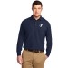 Mens Silk Touch™ Long Sleeve Polo - EMBROIDERED LOGO