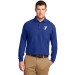 Mens Silk Touch™ Long Sleeve Polo - EMBROIDERED LOGO