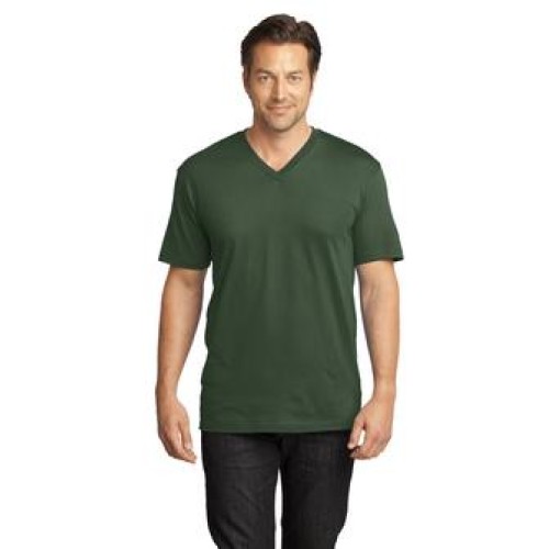 Mens Perfect Weight™ V-Neck Tee - Screen Print