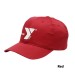 Six Panel Fine Twill Cap with Embroidered YMCA logo  (12 Pc Miinmum order)