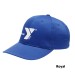 Six Panel Fine Twill Cap with Embroidered YMCA logo  (12 Pc Miinmum order)