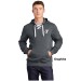 Adult Lace Up Pullover Hooded Sweatshirt - Screen Print
