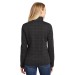 Ladies Heather Sweater Fleece Jacket - Embroidered