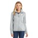 Ladies Heather Sweater Fleece Jacket - Embroidered