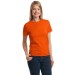 Ladies 6.1oz 100% Cotton Tee  - Y Logo w/ Youth Leader Left Chest