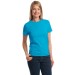 Ladies 6.1oz 100% Cotton Tee  - Y Logo w/ Youth Leader Left Chest