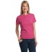 Ladies 6.1oz 100% Cotton Tee  - Y Logo w/ Youth Leader Left Chest