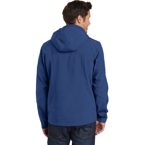 Mens Eddie Bauer® Hooded Soft Shell Parka- Embroidered