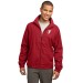 Adult Full Zip Lined Wind Jacket - Screen Printed