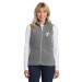 Ladies Microfleece Vest - Embroidered
