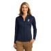 Ladies Heavyweight Vertical Texture Full-Zip Jacket - Embroidered