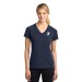  Ladies Ultimate (Feels Like Cotton) Performance V-Neck - Screen Print