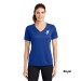 Ladies Racer Mesh V-Neck Tee - Screen Print