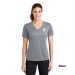 Ladies Racer Mesh V-Neck Tee - Screen Print