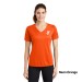 Ladies Racer Mesh V-Neck Tee - Screen Print