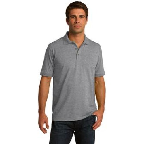Adult 5.5-Ounce Jersey Knit Polo - Screen Printed