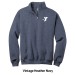 Men's 1/4-Zip Cadet Collar Sweatshirt - Screen Print