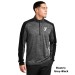 Mens PosiCharge® Electric Heather Colorblock 1/4-Zip Pullover - Screen Printed