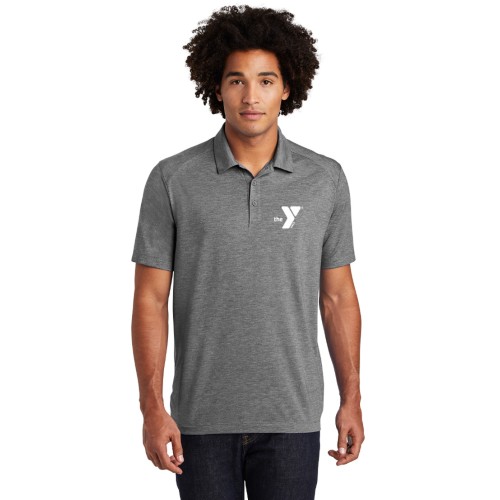 Mens TriBlend Wicking Polo - Screen Printed