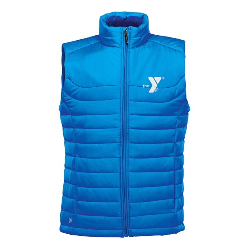 Mens StormTech Quilted Puffy Vest - Embroidered