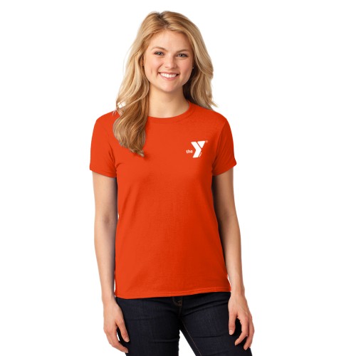 Ladies Mid-Weight 100% Cotton™ T-Shirt - Screen Print 100% Cotton™ T-Shirt - Screen Print