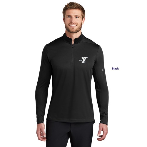 Mens Nike Dry 1/2-Zip Cover-Up - Embroidered