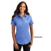 Ladies Short Sleeve Easy Care Shirt - Embroidered