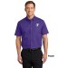 Mens Short Sleeve Easy Care Shirt - Embroidered