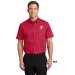 Mens Short Sleeve Easy Care Shirt - Embroidered