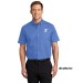 Mens Short Sleeve Easy Care Shirt - Embroidered