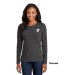 Ladies Long Sleeve 100% Cotton Tee  - Screen Print