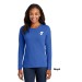Ladies Long Sleeve 100% Cotton Tee  - Screen Print