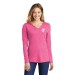 Women’s Long Sleeve Hoodie  - Screen Print