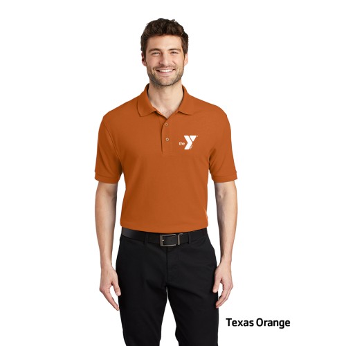 Mens Silk Touch™ Polo - EMBROIDERED LOGO