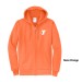 Adult 9oz Tall Essential Fleece Full-Zip Hooded Sweatshirt - Screen Print