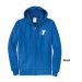 Adult 9oz Tall Essential Fleece Full-Zip Hooded Sweatshirt - Screen Print