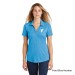Ladies Tri-Blend Wicking Polo - Screen Printed