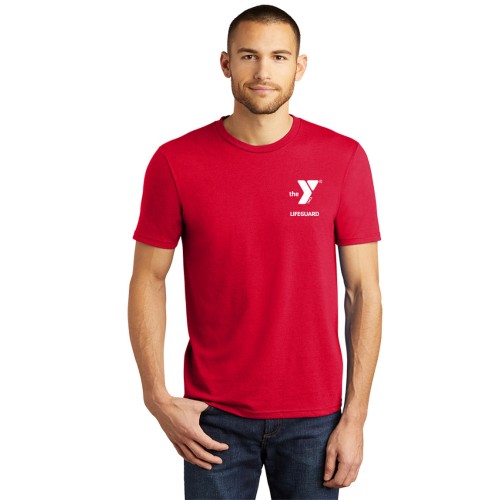 Adult GUARD TriBlend Soft Fabric Red Tee Shirt