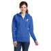 Ladies Core Fleece Full-Zip Hooded Sweatshirt  -  Screen Print