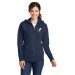 Ladies Core Fleece Full-Zip Hooded Sweatshirt  -  Screen Print