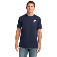 Mens "Out of Water" Swim Instructor Performance Tee - YMCA Logo - Swim Instructor Back