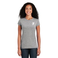 Ladies 100% Cotton™ Soft Ring Spun T-Shirt - Screen Print