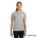 Ladies Tri-Blend Wicking Scoop Neck Raglan Tee - Screen Print 