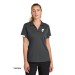 Women's Colorblock Polo - Screen Print 