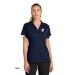 Women's Colorblock Polo - Screen Print 