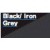 Black/Iron Grey 
