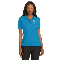 Ladies Silk Touch™ Polo  (Best Seller!)  - EMBROIDERED LOGO