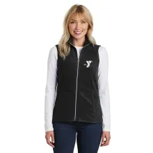 Ladies Microfleece Vest - Embroidered