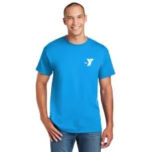 Adult 50/50 Poly/Cotton DryBlend™Poly T-Shirt - Screen Printed